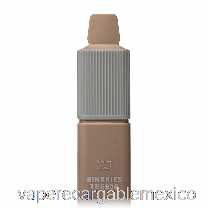 Vape Recargable Horizonte Binarios Th6000 Tabaco Desechable